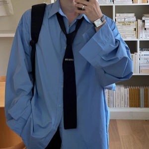 カレッジルーズシンプルシャツ　0845