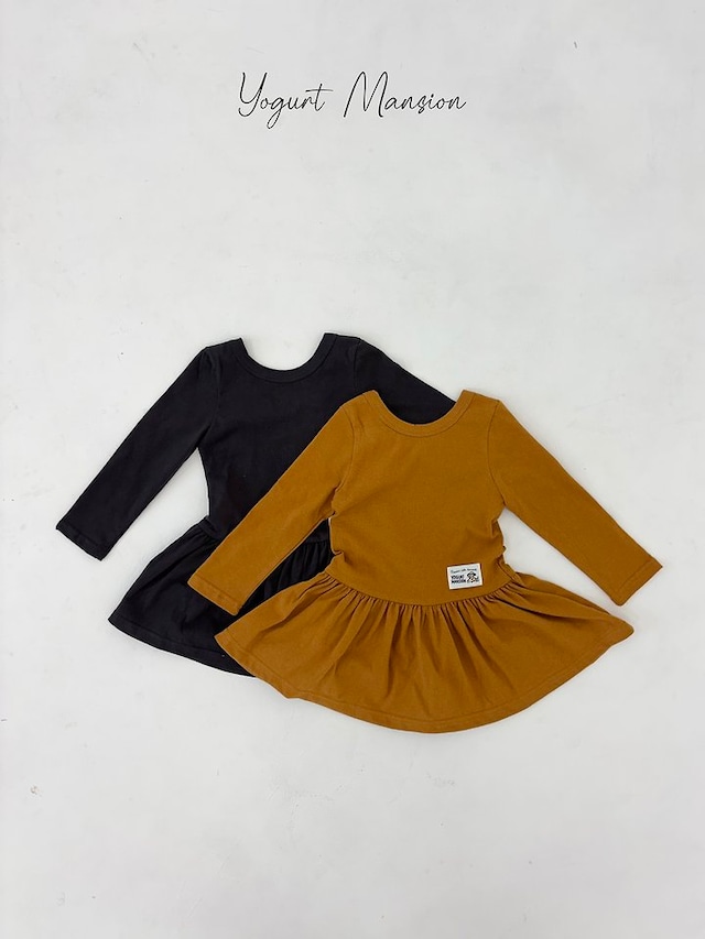 【取寄】yogurt mansion｜mamma dress｜マンマワンピース｜XS-JM｜kids&jr｜26 autumn