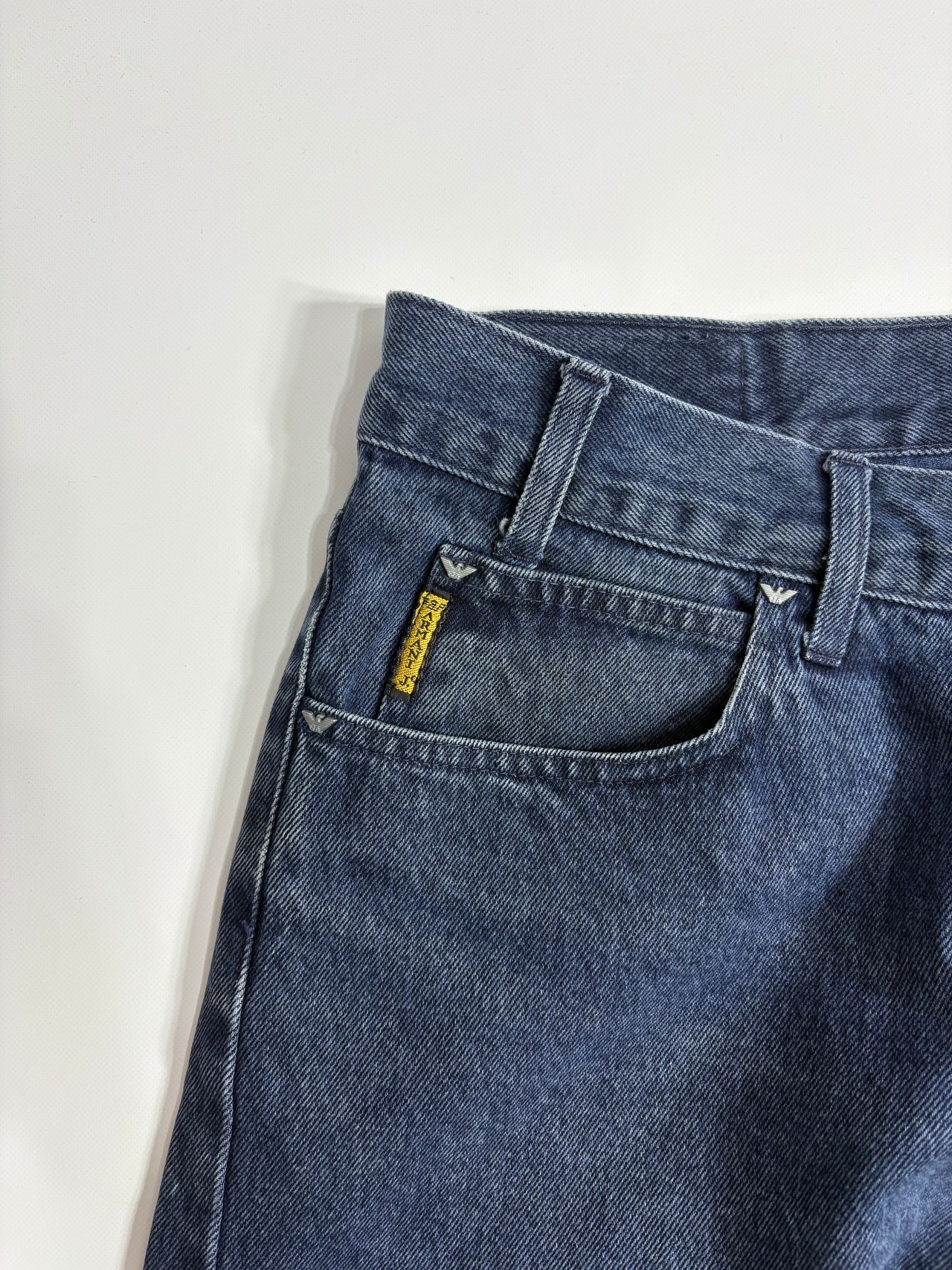 Made in Italy Armani Jeans Faded Navy Denim Pants