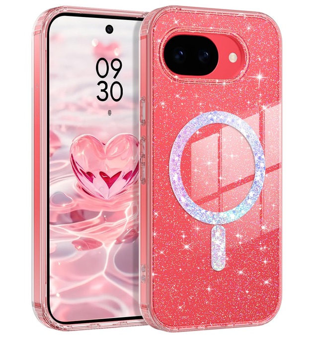 「☆きらきら新シリーズ☆」GaoBao google pixel 10a ケース キラキラ クリア MagSafe対応 黄ばみなし 軽量 薄型 耐衝撃 pixel10a ケース 女性用 おしゃれ ワイアレス充電 ストラップ穴付き 透明 可愛い プレゼント グーグルピクセル10a カバー クリア