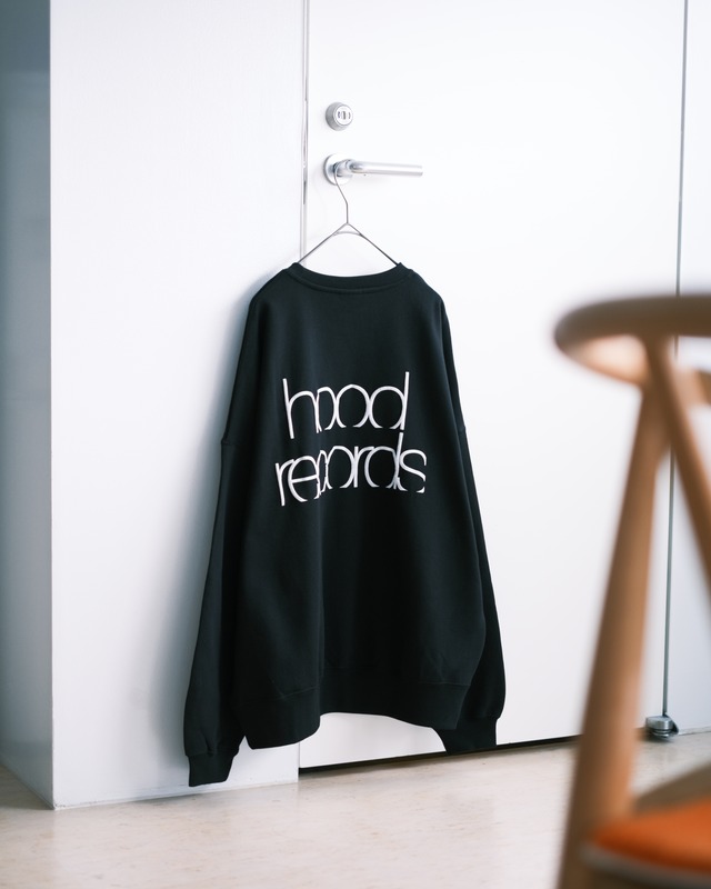 Hoodrecords Sweat (Black)