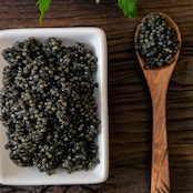 カルーガクイーン オセトラ プレミアム キャビア|非加熱・無添加・フレッシュ|千島湖養殖・マロソル製法 約3.7%塩分|大粒3.2mm|星付きレストラン御用達 Kaluga Queen Osetra Premium Caviar | Fresh, Non-Pasteurized & Additive-Free |Malossol (3.7% Salt) | Large 3.2mm Pearls | Michelin-Starred Restaurants’ Choice ( 200g)