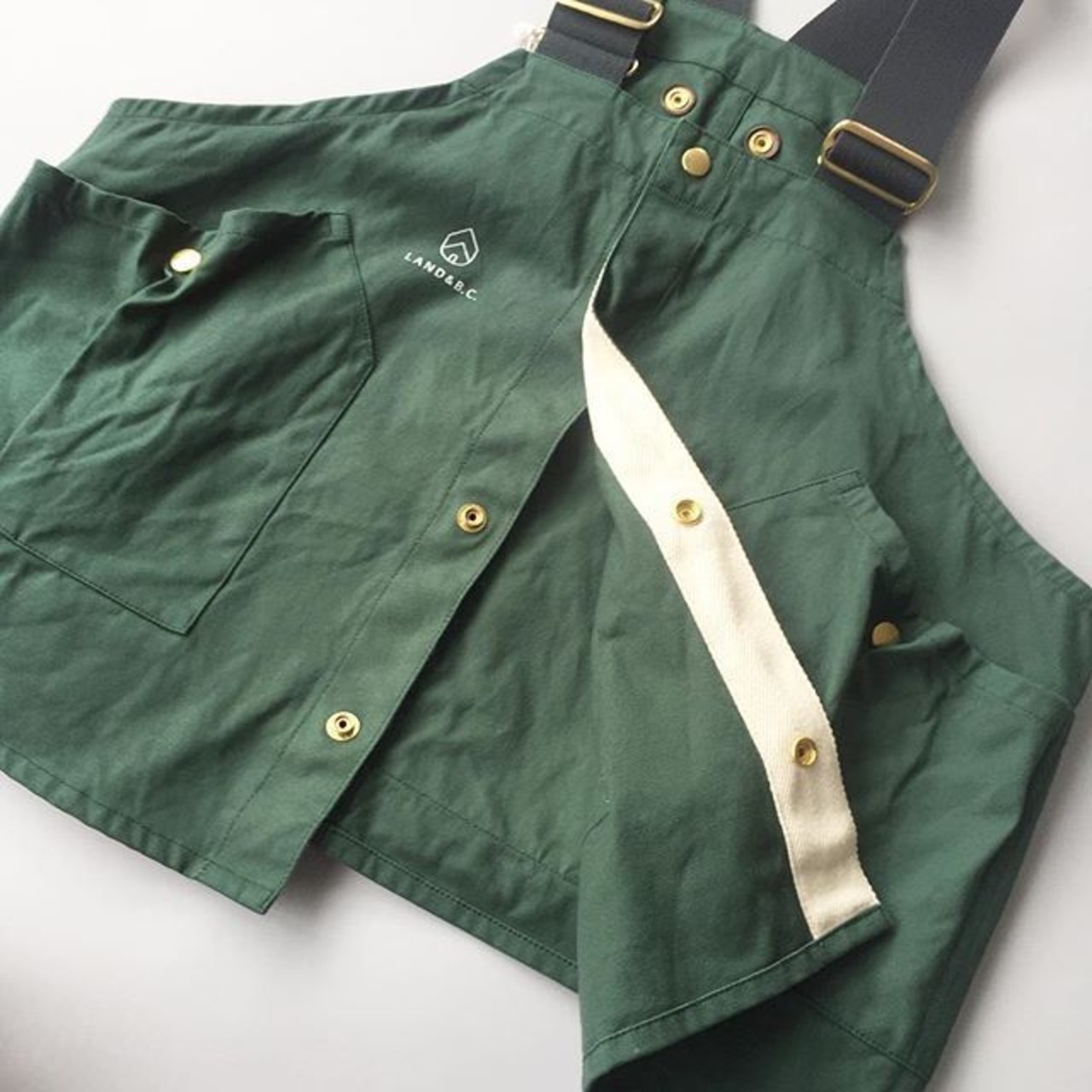 LAND & B.C / HUNT VEST / GREEN /ランドアンドビーシー / ハントベスト / グリーン