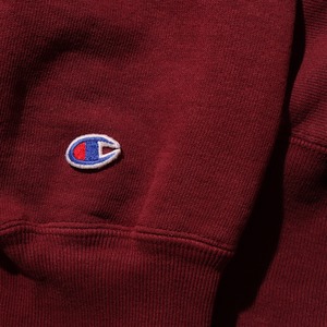 美品 XL 80s 目無し USA マルーン リバースウィーブ チャンピオン スウェット ワインレッド 赤 Reverse weave champio n
