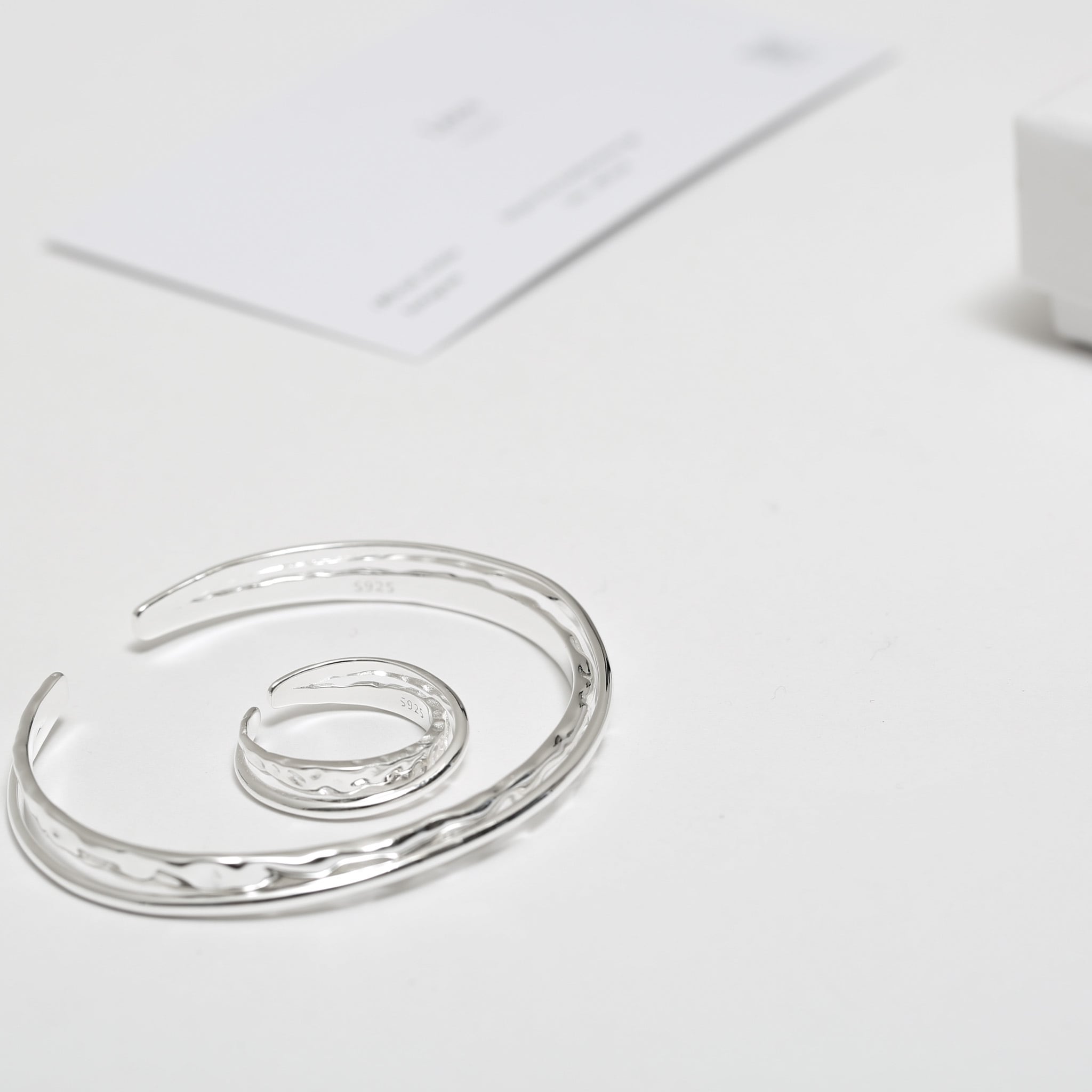 s925 Seam Bangle | Lncs