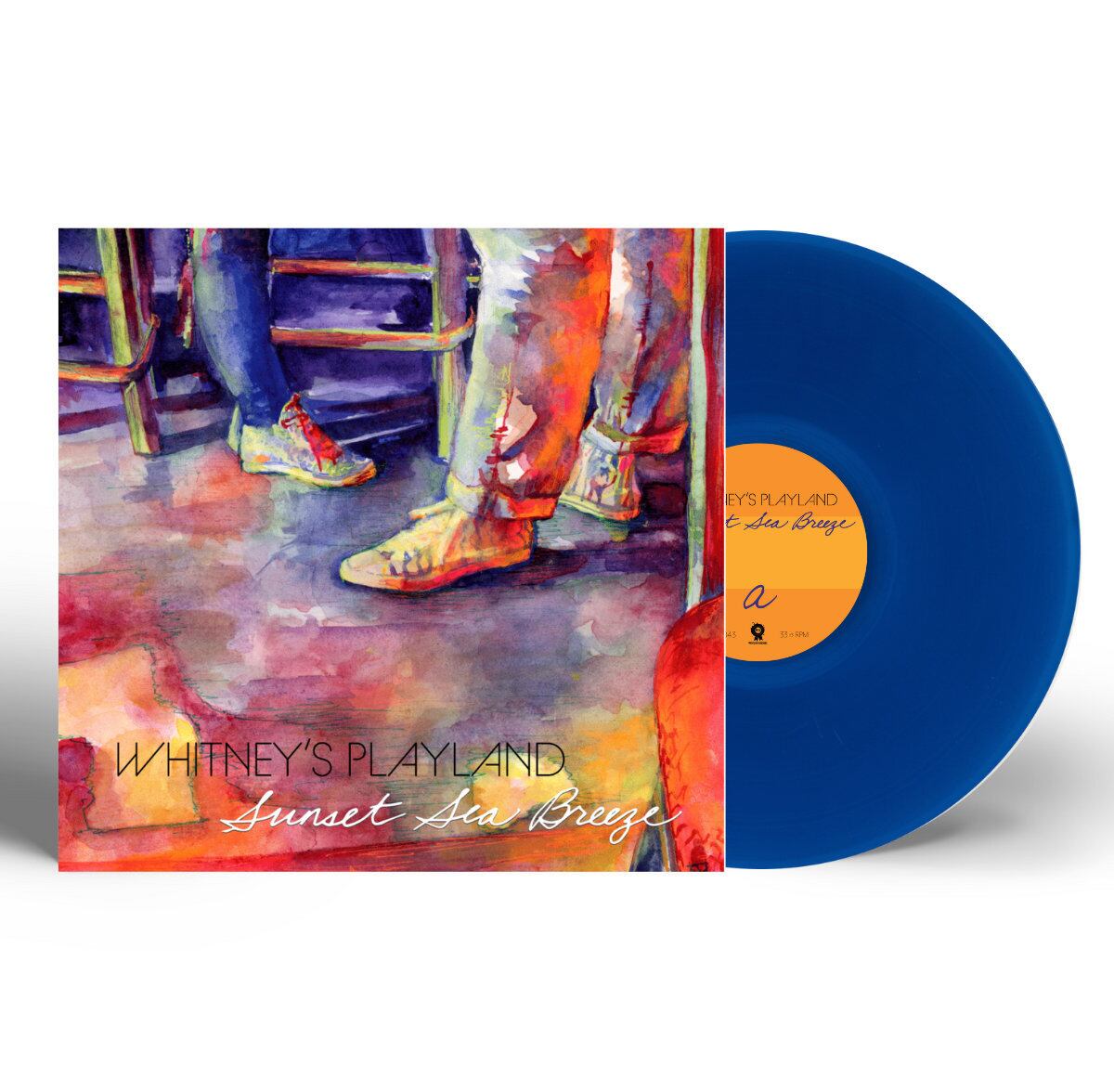 Whitney's Playland / Sunset Sea Breeze（Ltd Blue LP）
