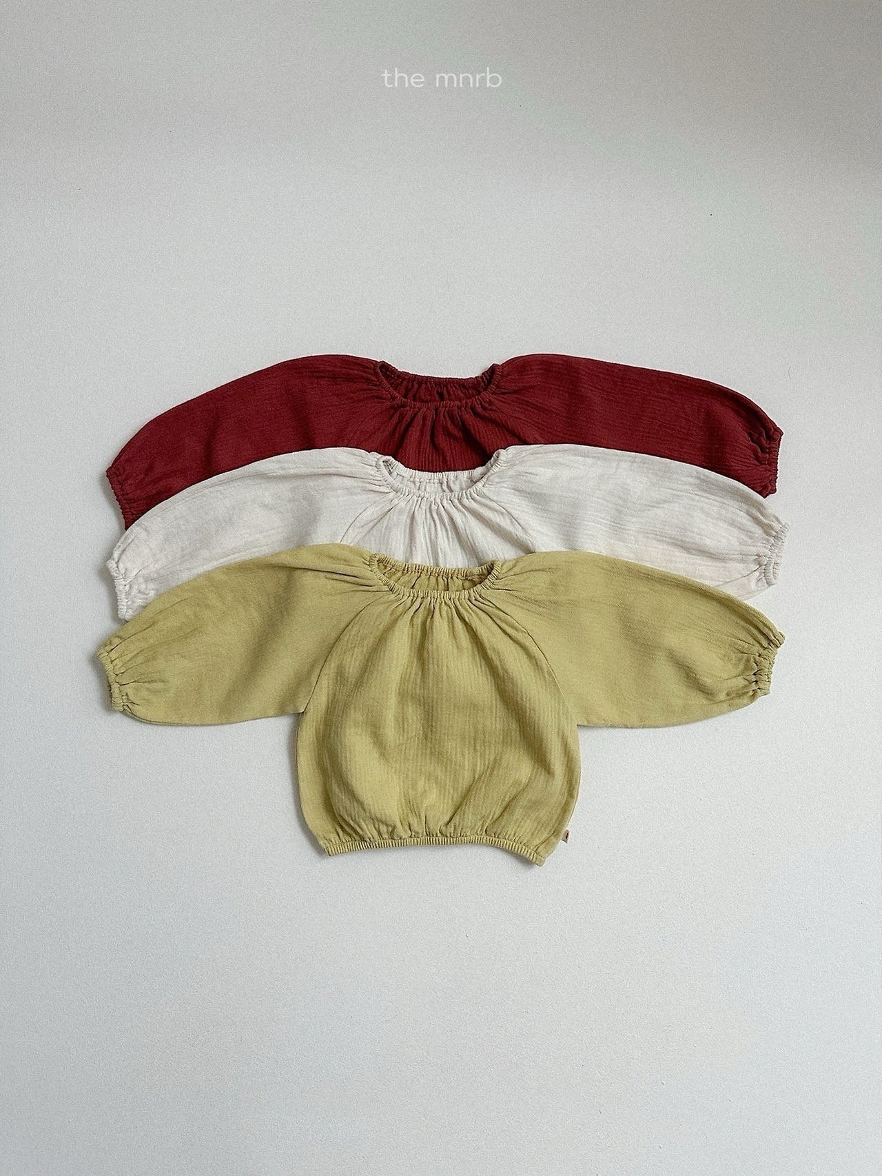 送料無料【予約】/ バルーンブラウス / minirobe