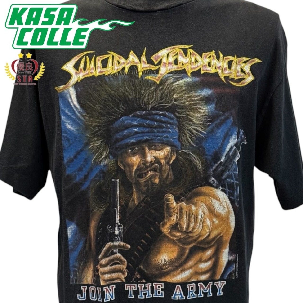 【SUICIDAL TENDENCIES】スイサイダルテンデンシーズ JOIN THE ARMY Vintage Tシャツ L