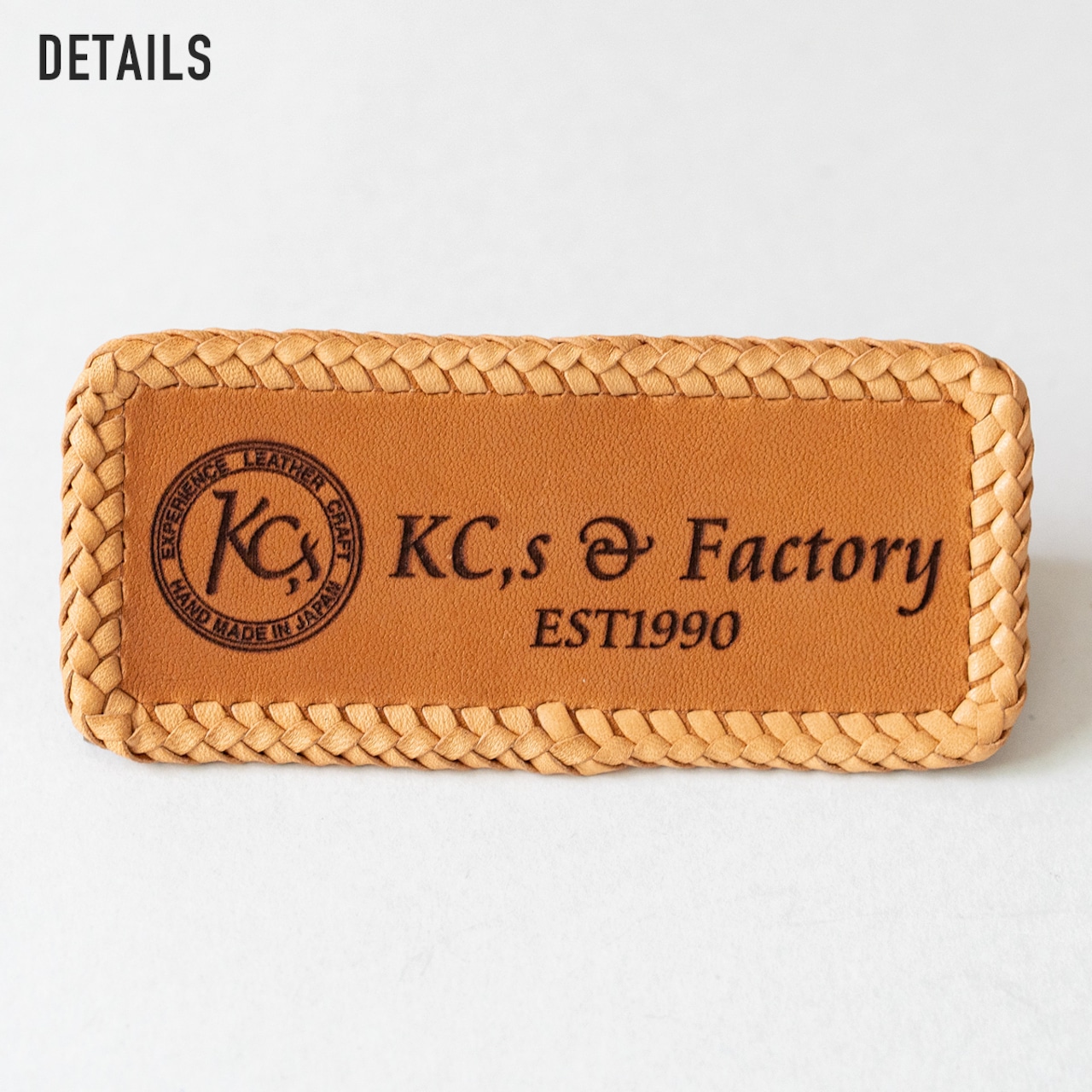 【直営店限定商品】35周年記念 KC,sレザープレート