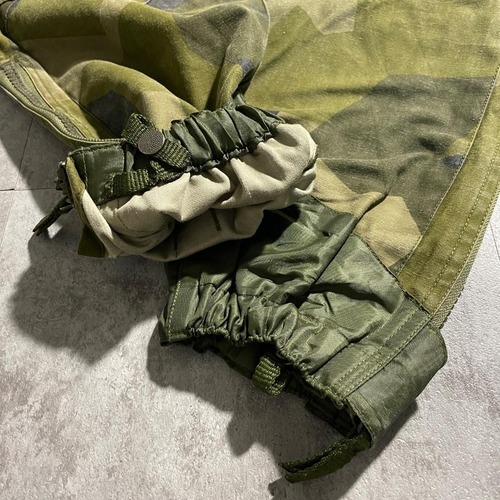 90-00s スウェーデン軍 民間 M90 スカンジナビア迷彩 フィールドパンツ 2015-16 170 75 20 80 kg w32 詳細写真5