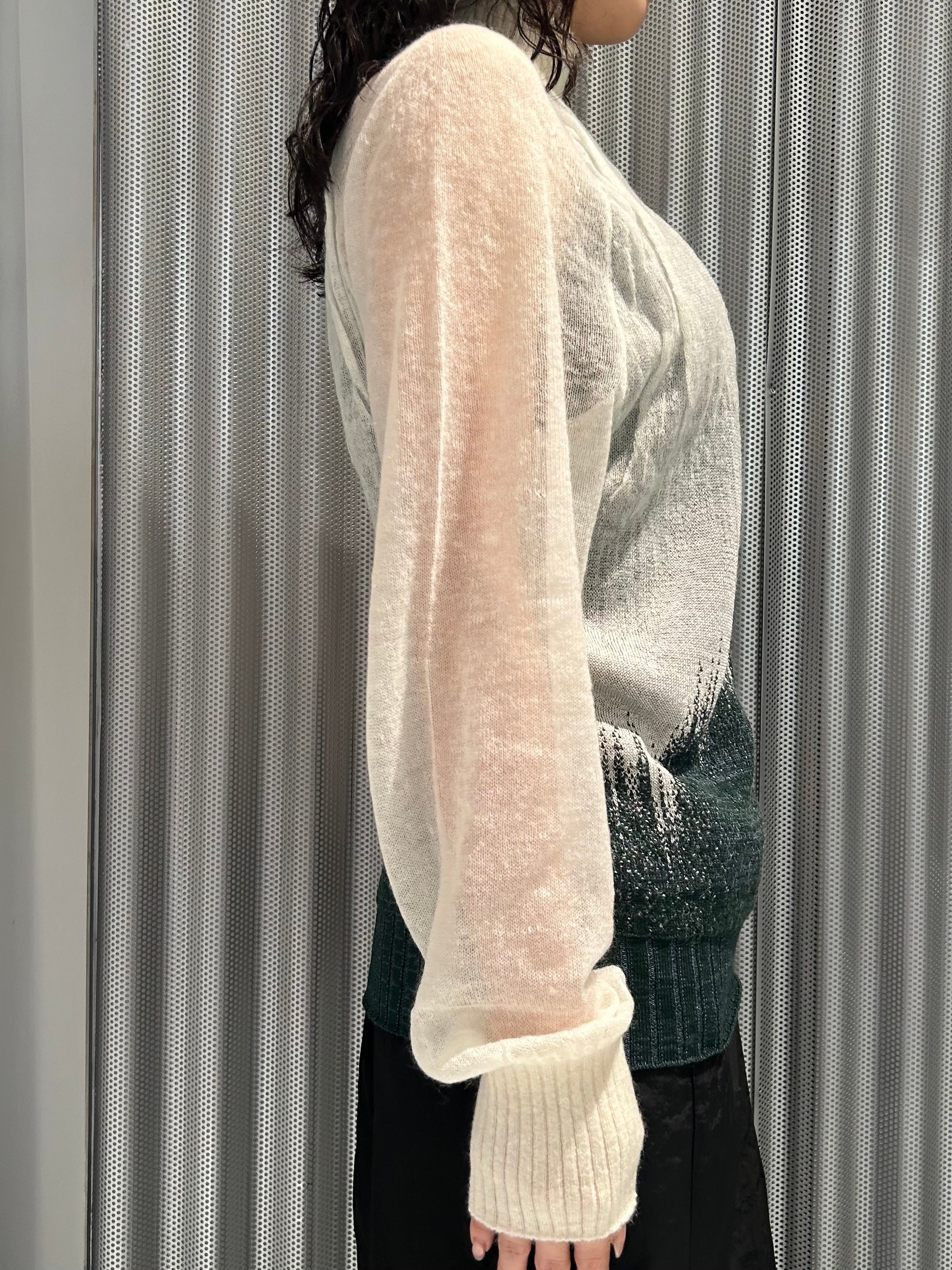 26AW | WOMEN】Mame Kurogouchi マメ クロゴウチ / トップス / Sheer