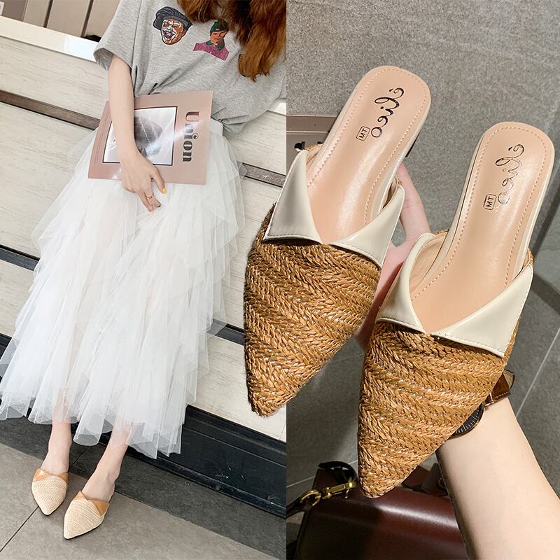 ミュールスプリングレッドカジュアル 靴 シューズ 春物 部族の婦人靴59350700585