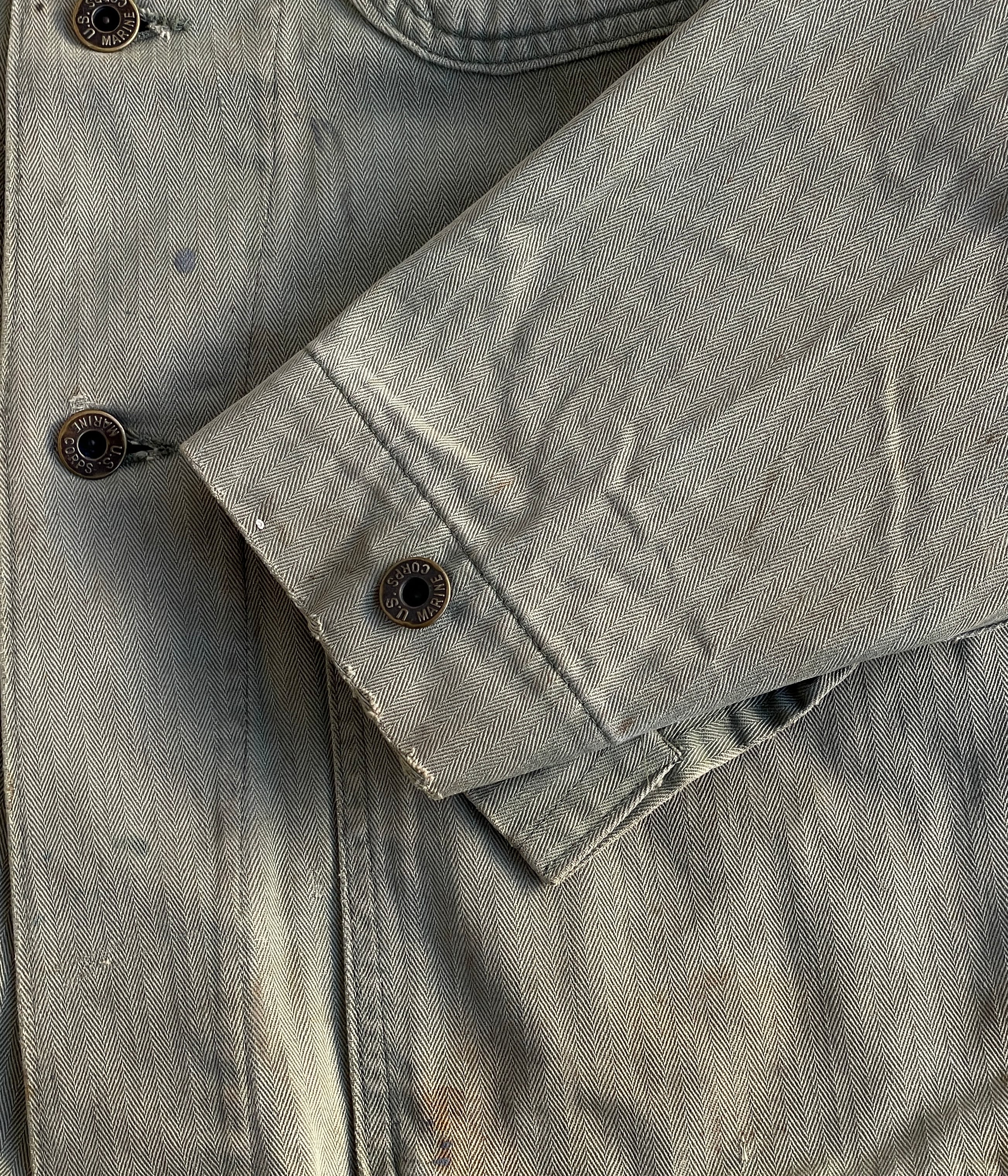 Vintage 40s HBT P-47 jacket -USMC- | BEGGARS BANQUET公式通販 Vintage 40s HBT P-47 jacket -USMC- | BEGGARS BANQUET公式通販