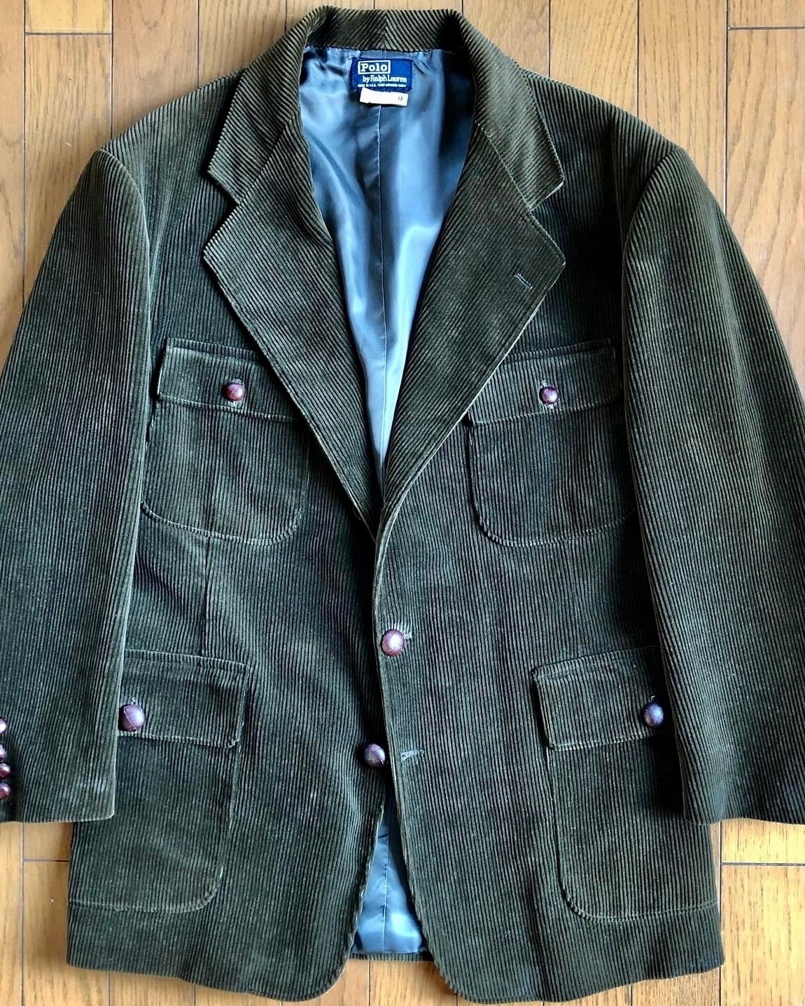 90年代 米国製 Polo Ralph Lauren コーデュロイ ノーフォーク