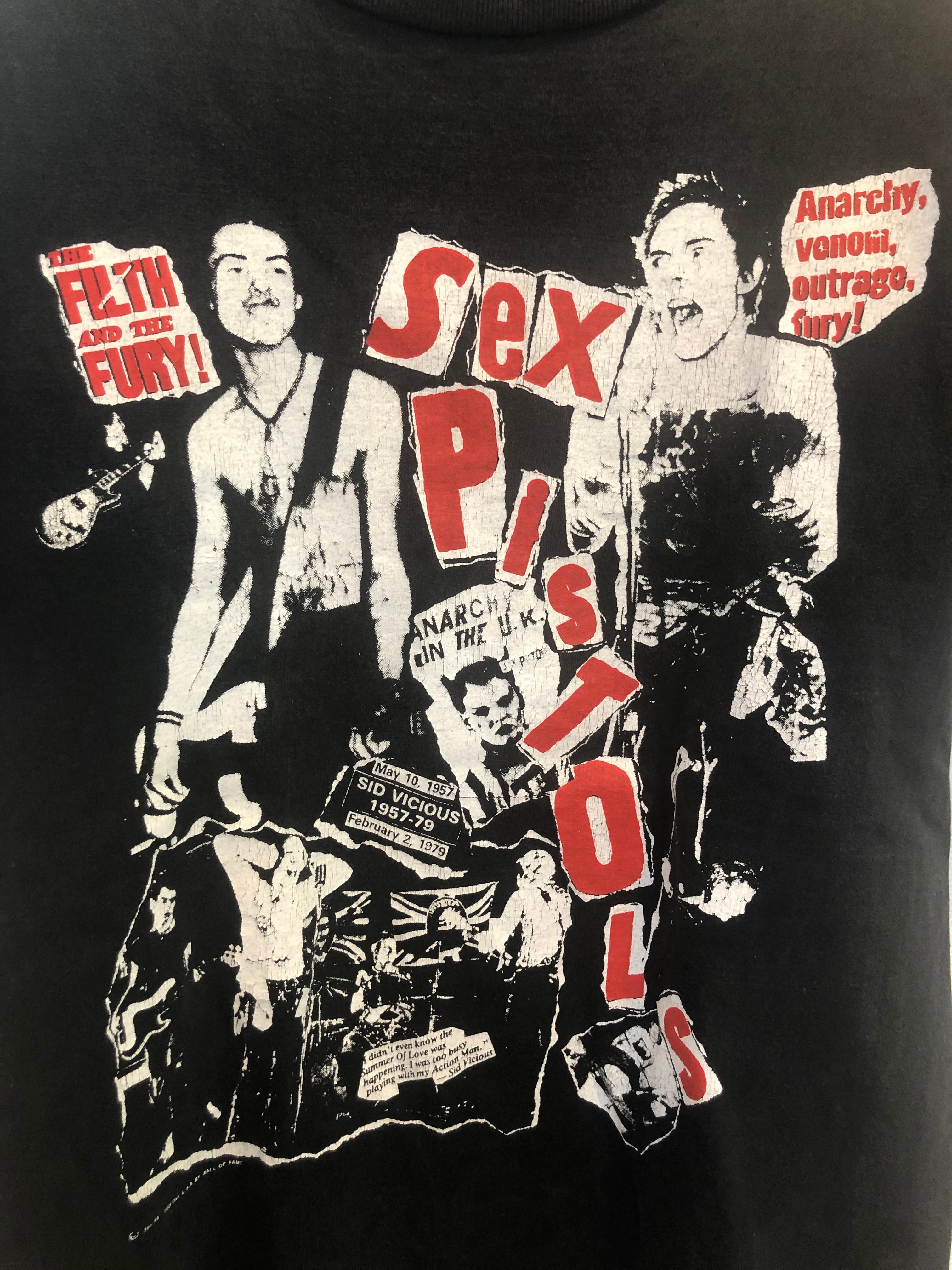 80s Sex Pistols セックス・ピストルズ  Tシャツ BLACK