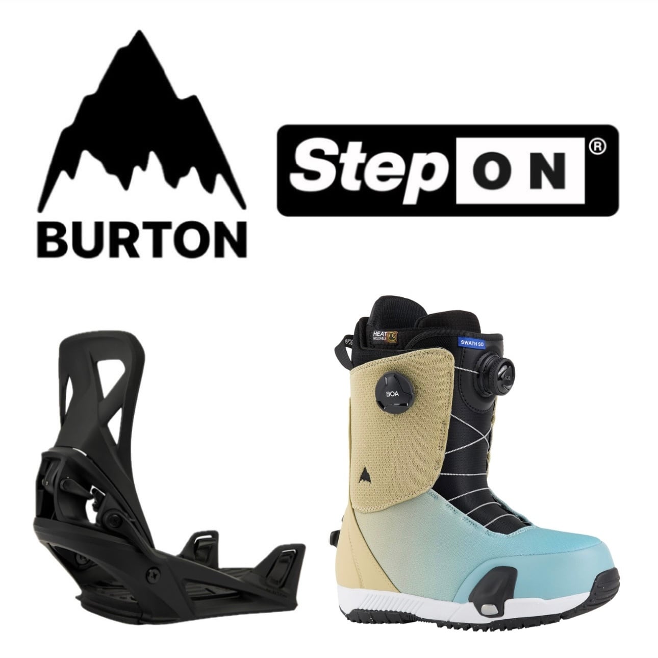 スノーボードburton  stepon バートン ステップオン キッズ ビンディング ブー