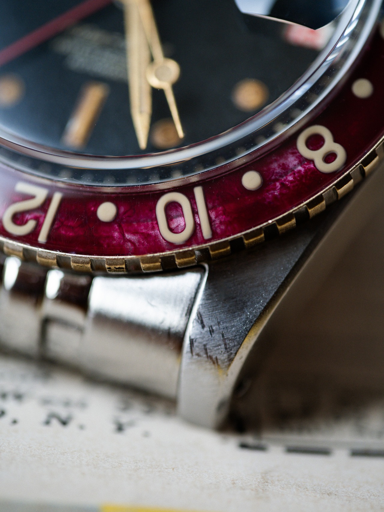 WMT WATCHES Panton MKII – Black Dial / Heavy Aged