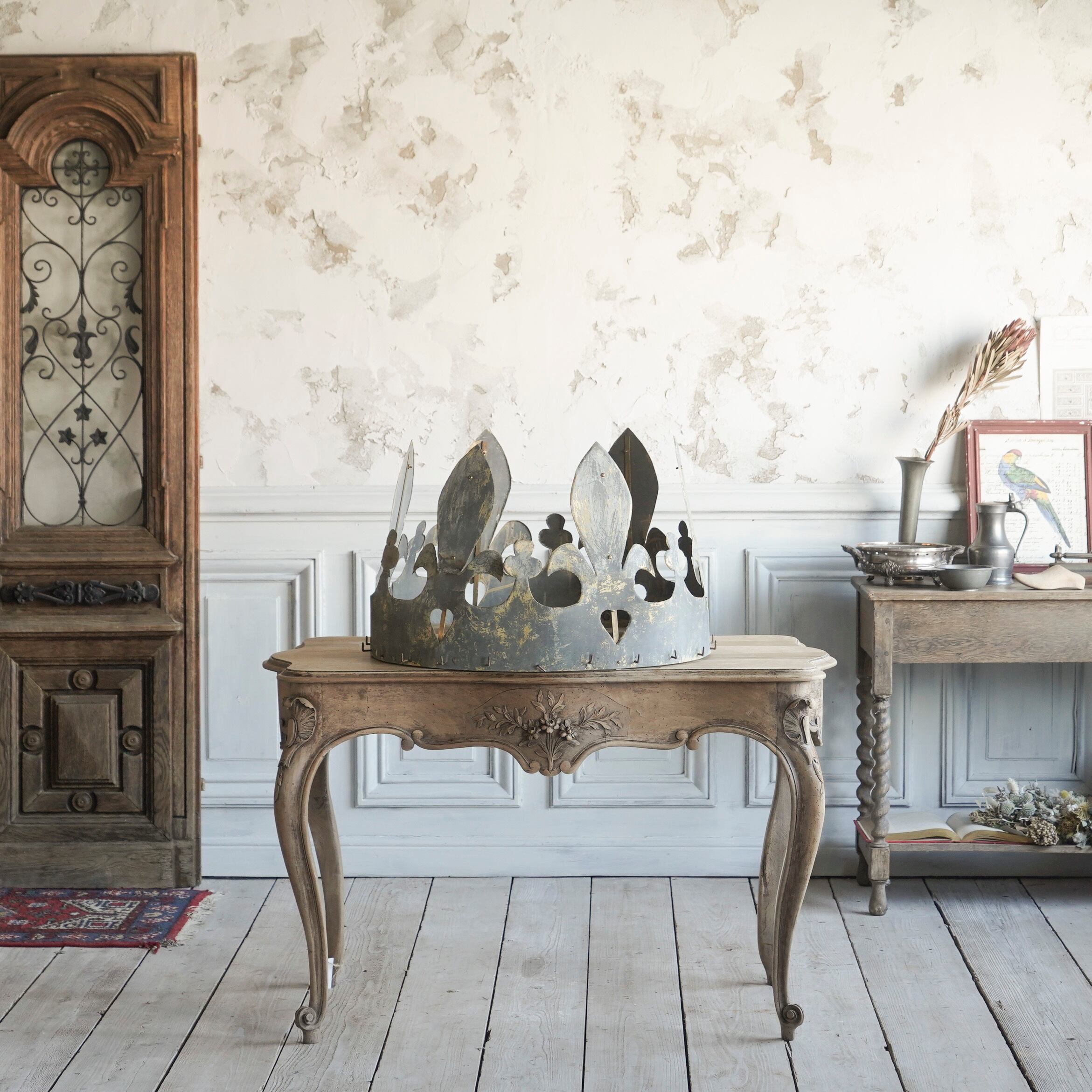 クラウンオブジェ/オブジェ/ディスプレイ/アンティーク/1880年代/フランス