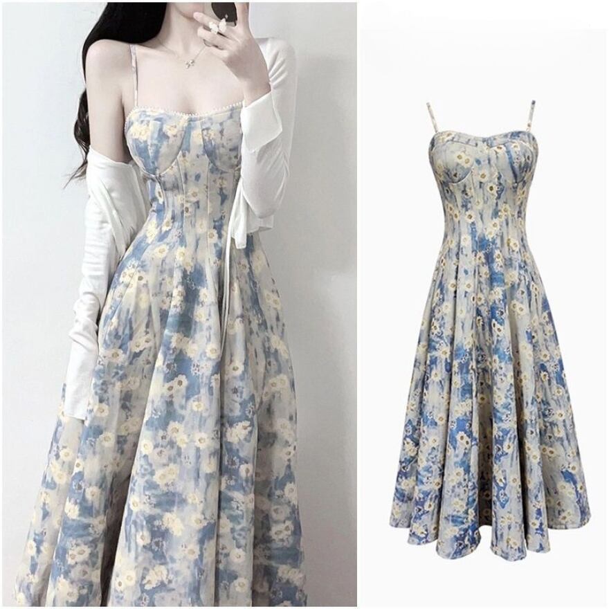 サブカル 服 地雷系 通販 ワンピース 清楚 キャミワンピ 羽織り カーディガン クラロリ 大人可愛い