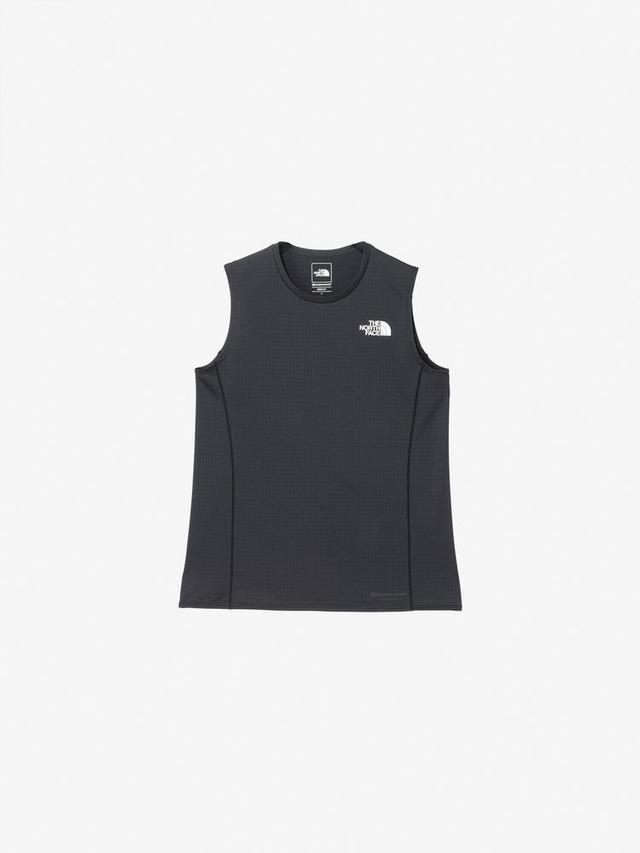 THE NORTH FACE ザ・ノースフェイス ／ スリーブレスドライドットライトクルー（レディース） #ブラック・K