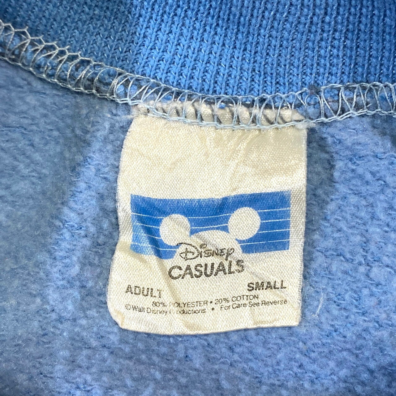 80年代 ディズニー ミッキーマウス スウェットシャツ レディースS 古着 