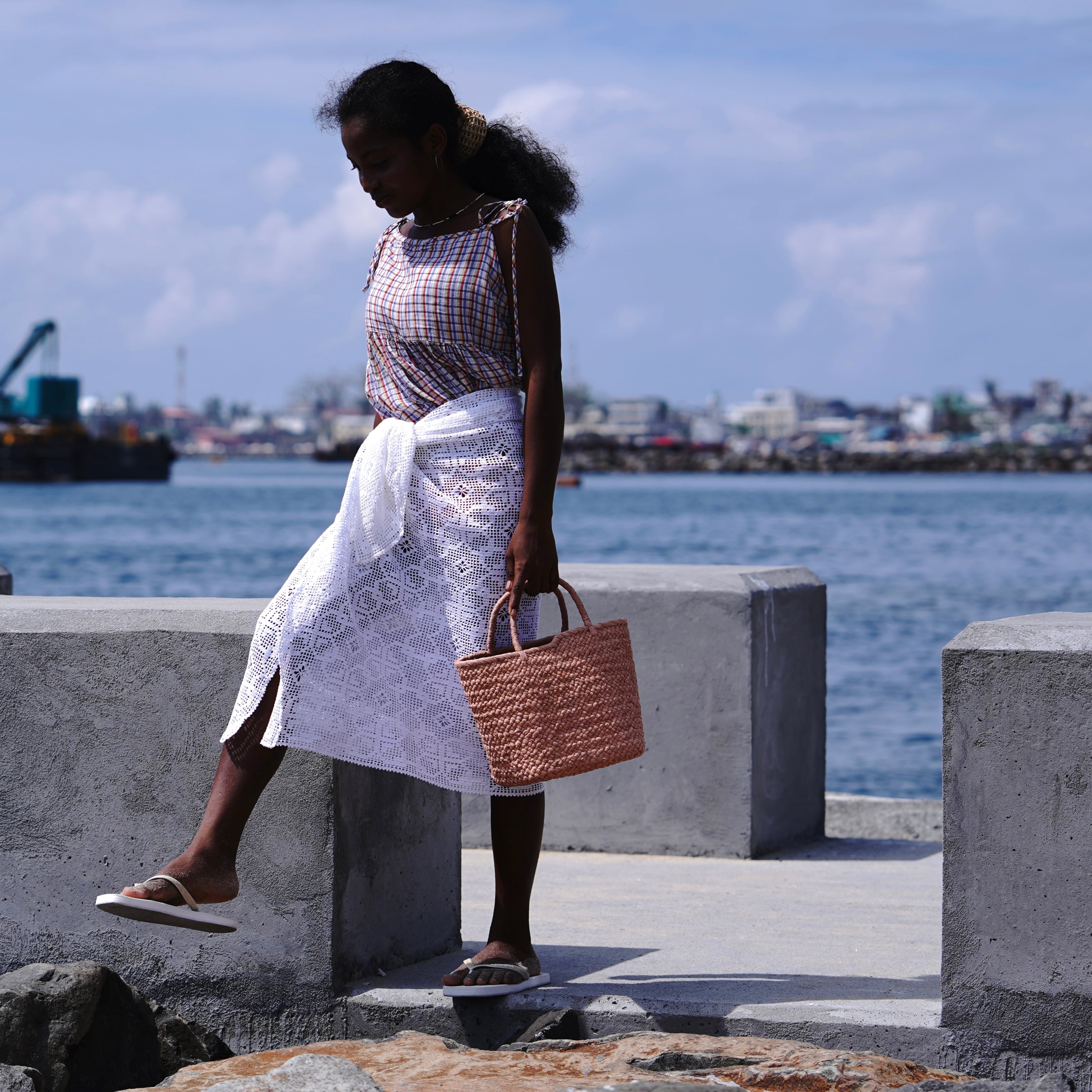 Marche bag (S) - Pink | AMPIANA