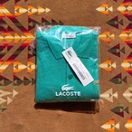 Vintage "Chemise Lacoste" Long sleeve Polo shirt Made in France/3/Vert Billard