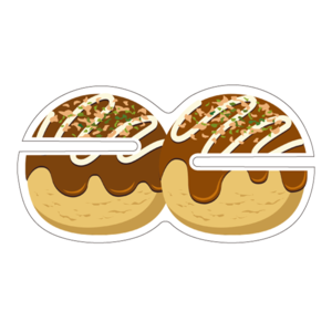 たこ焼きな台座（ダブルタイプ）