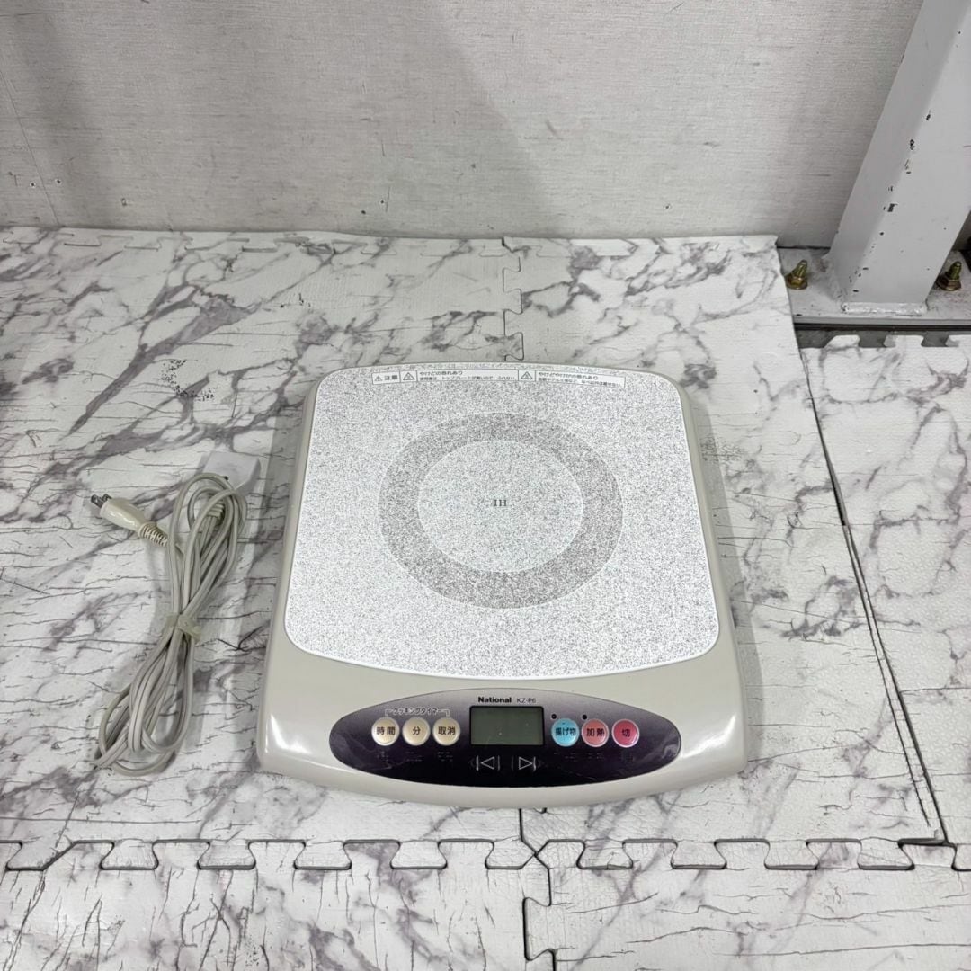 IH調理器　National KZ-P8-C National ナショナル IH調理器 フラットタイプ KZ-P8 高火力
