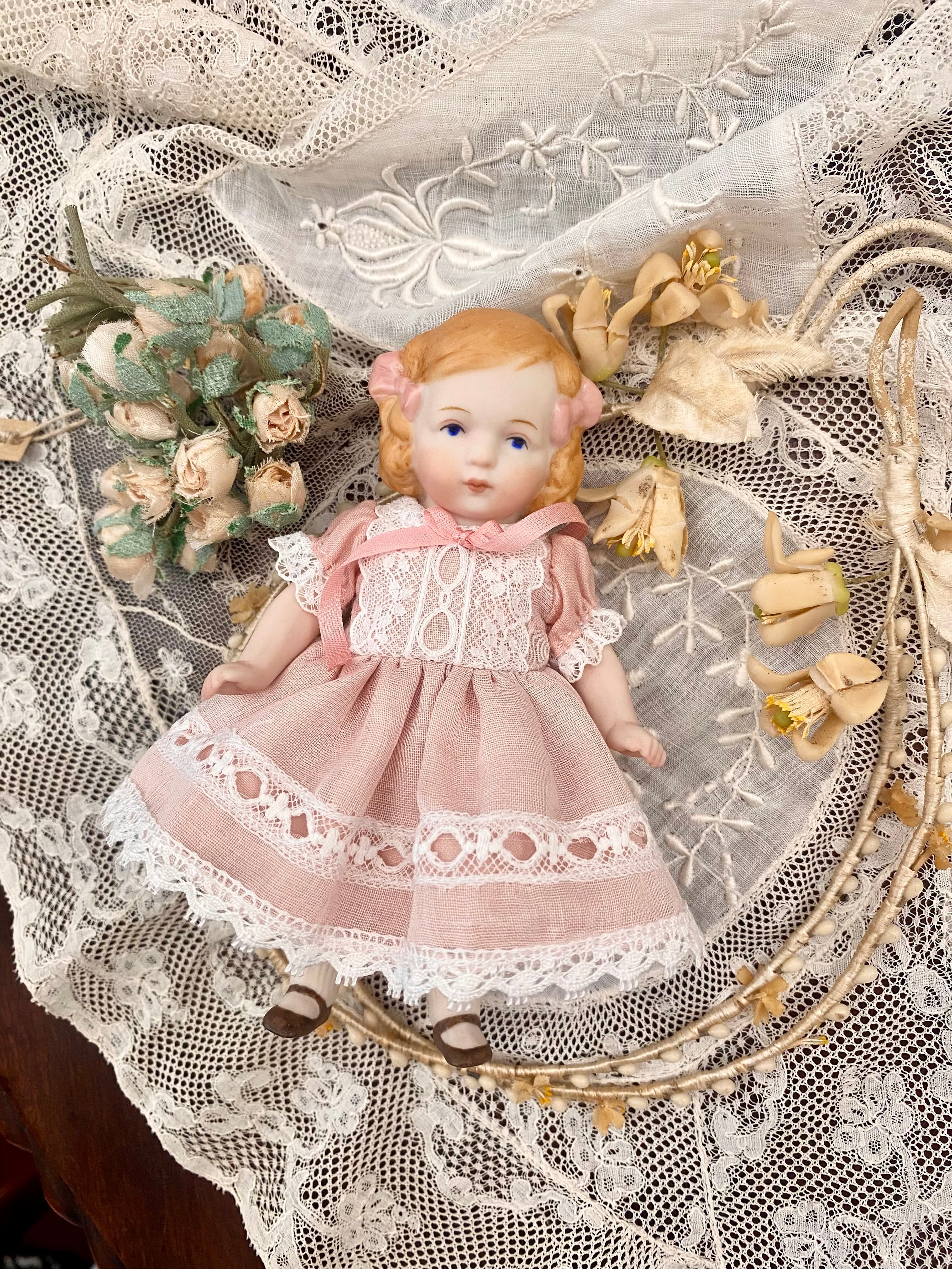 完成ドール】ミニチュアビスクドール /パンダ/ 8.5cm | Shall we doll