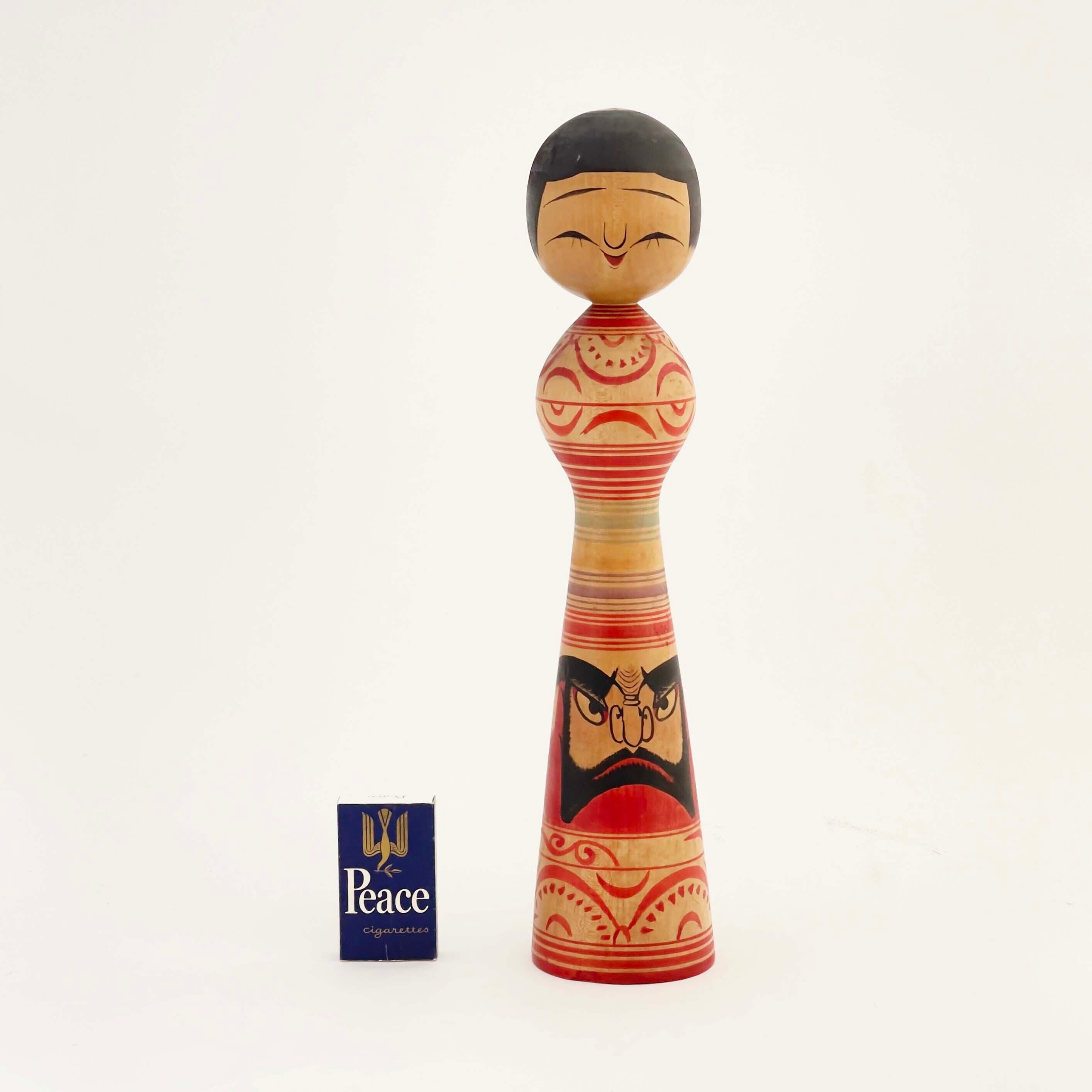 だるま柄こけし(津軽系 / 盛秀太郎こけし)7