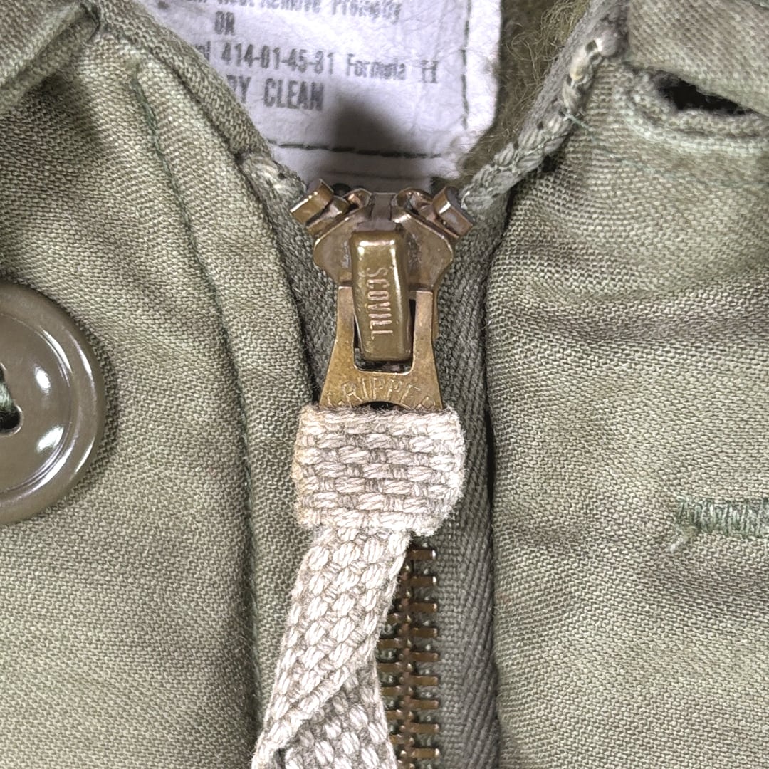 80s U.S.NAVY A-2 デッキジャケット ステンシル ヴィンテージ