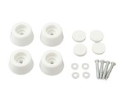 ハイロジック ゴム戸当り 11×22 RC-11 白 4個