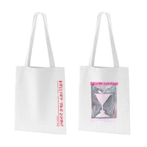 DTP : pink tote bag