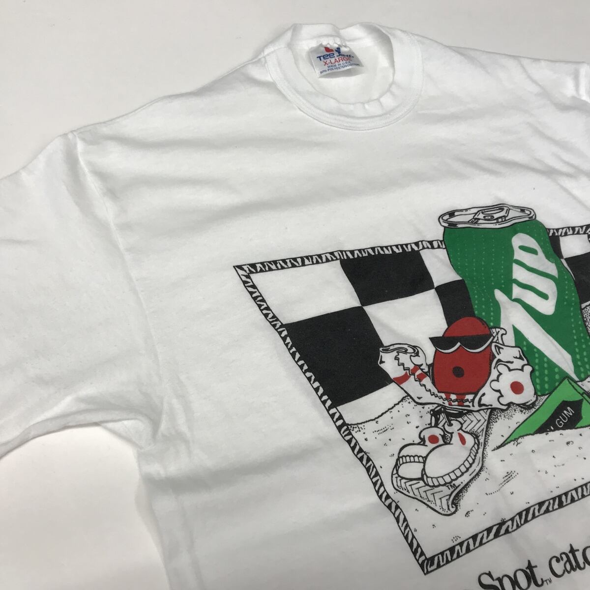 80年代 AdverTees White Rock Beverages アドバタイジングTシャツ USA製 メンズS ヴィンテージ /eaa247109