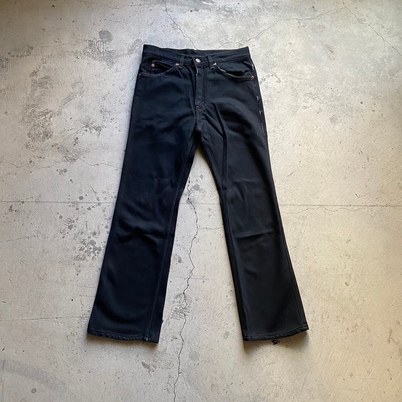 USED 古着Levi's 90年代 リーバイス 後染め ブラック 517 ブーツカット