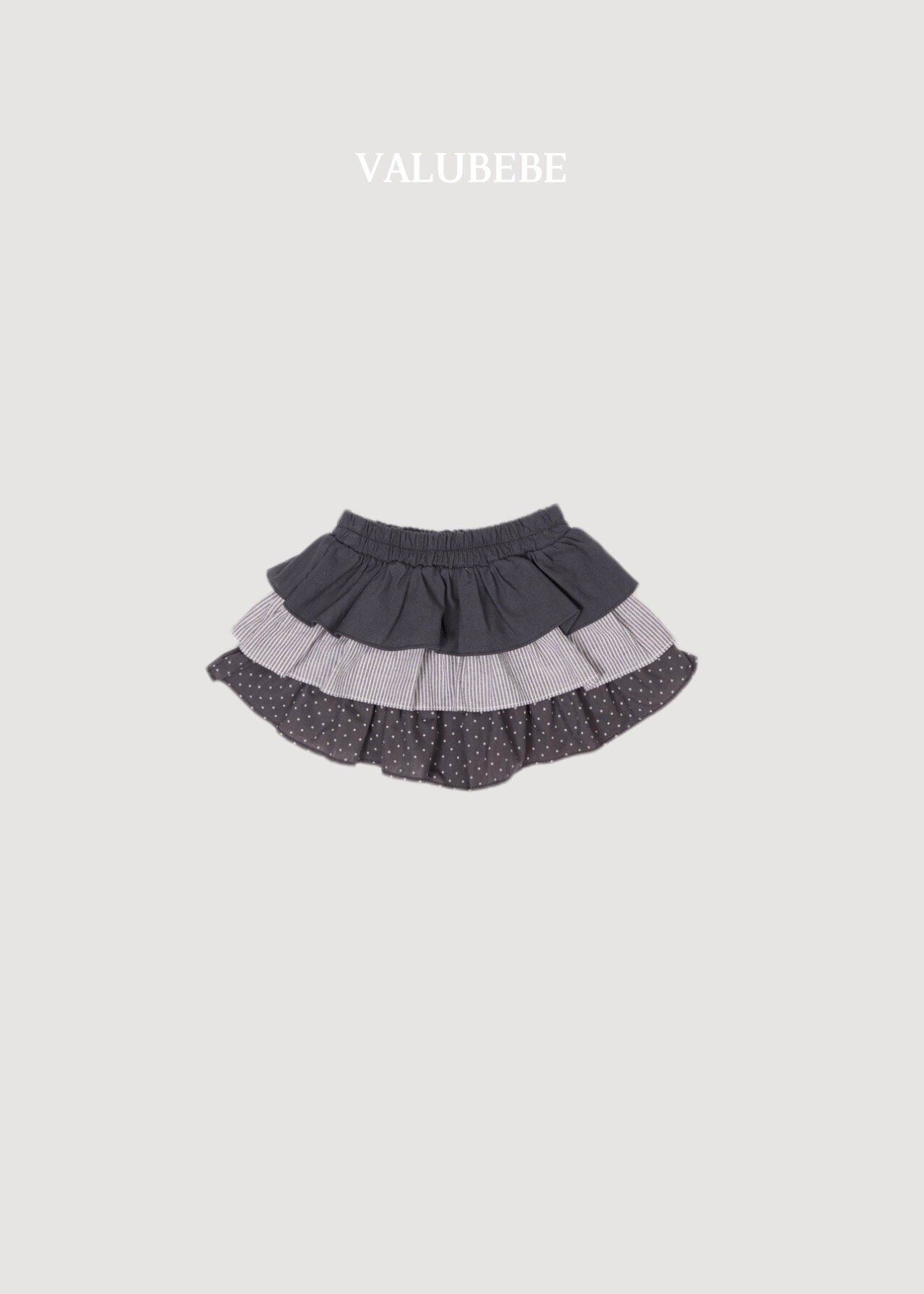 送料無料【予約】/ フリルカンカンスカート /valubebe