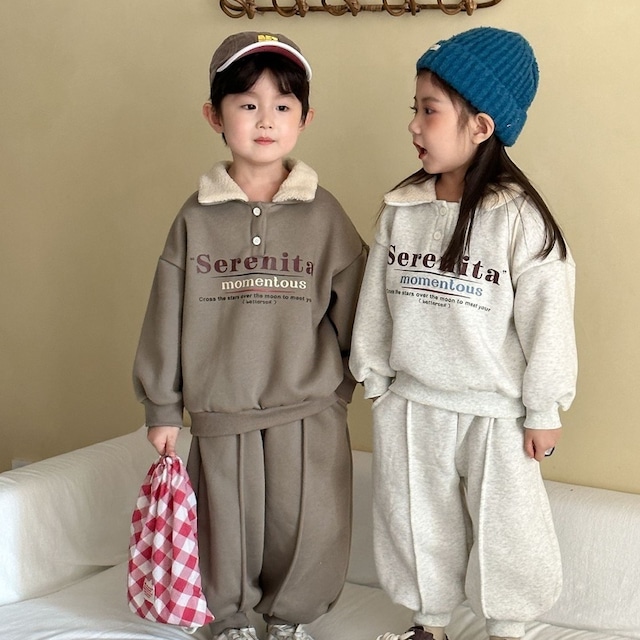 【BABY&KID】Serenita暖かいセットアップ