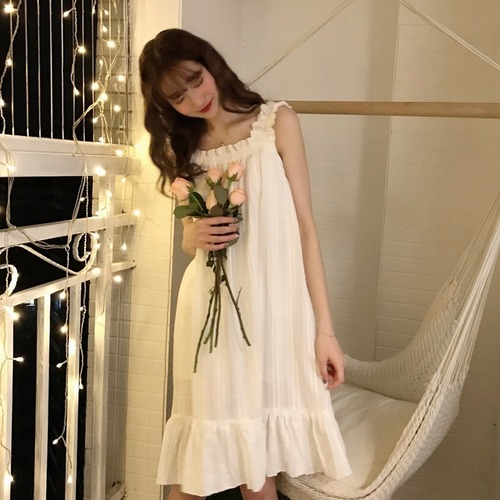 ✞ ガーリーレースストラップひざ丈ワンピース スウィート キュート カジュアル ✞ゴスロリ SM ミリ 甘ロリ クラロリ 和ロリ エレガント 黒ロリ 姫ロリ 華ロリ BB-BB4417073