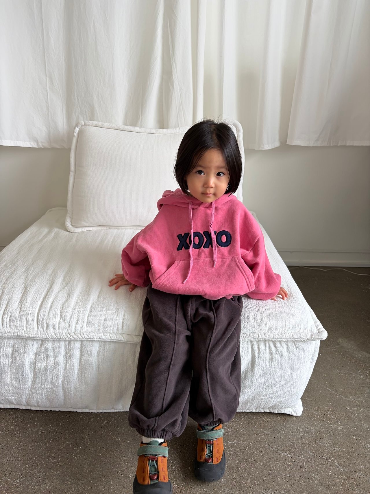 ペッパー / PEPPER / XOXOフーディー / 韓国子供服 / キッズ / 26winter〖取寄〗*XS~XL*