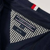 TOMMY HILFIGER トミーヒルフィガー ワッペン付き 半袖 ポロシャツ サイズ M /ネイビー