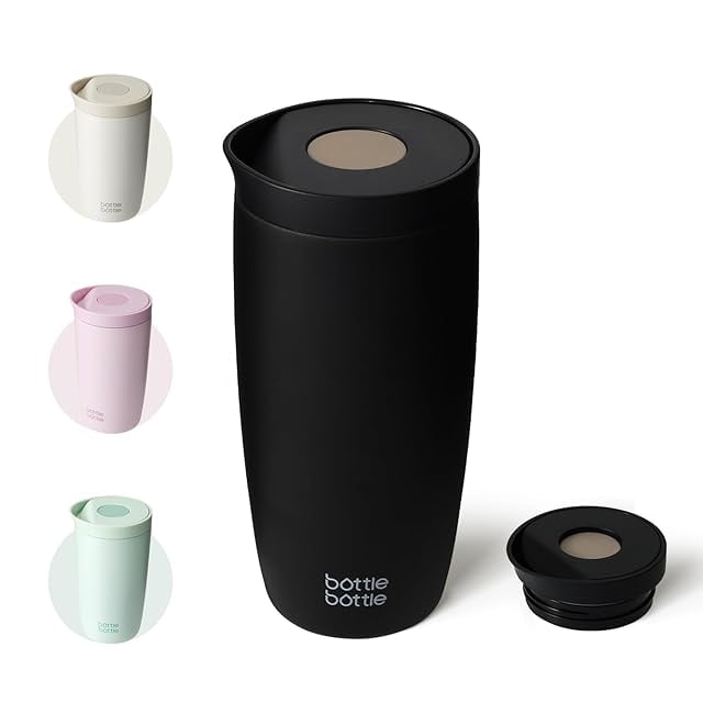 新品】 BOTTLE BOTTLE タンブラー 500ml ワンタッチ開閉 漏れ防止 真空