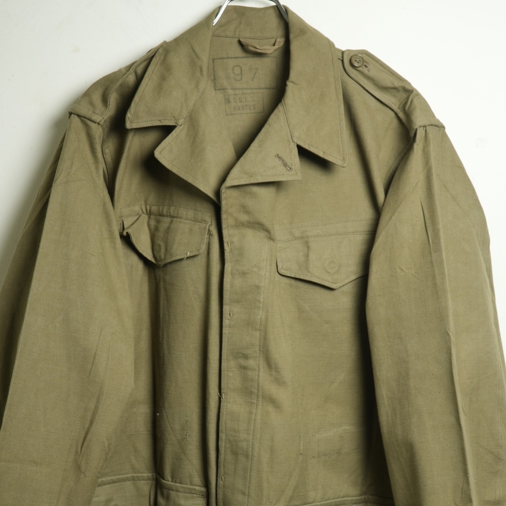 11Size極美品 フランス軍 M-47 size11 前期　コットンツイル