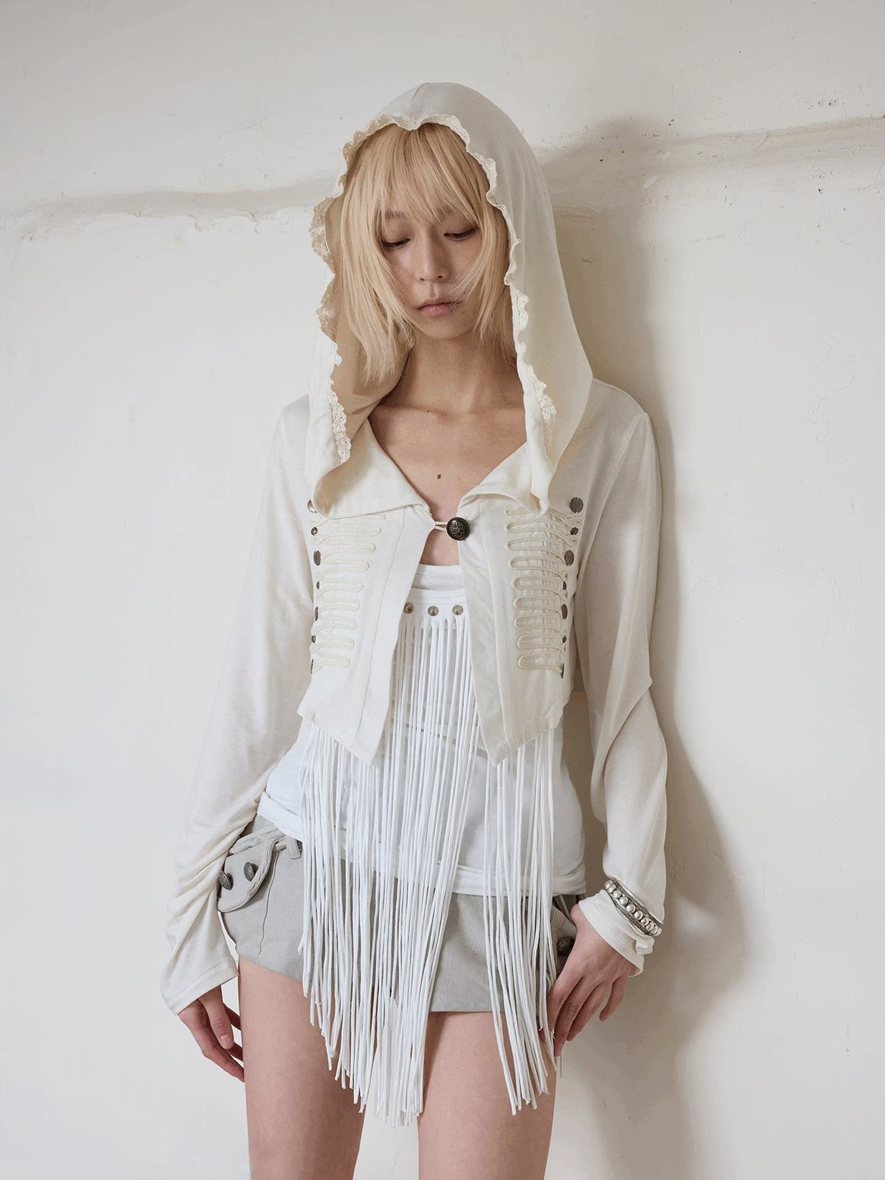 【Vestige】Gothic Hood Cardigan