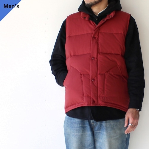 ZANTER JAPAN ダウンベスト DOWN VEST バーガンディ