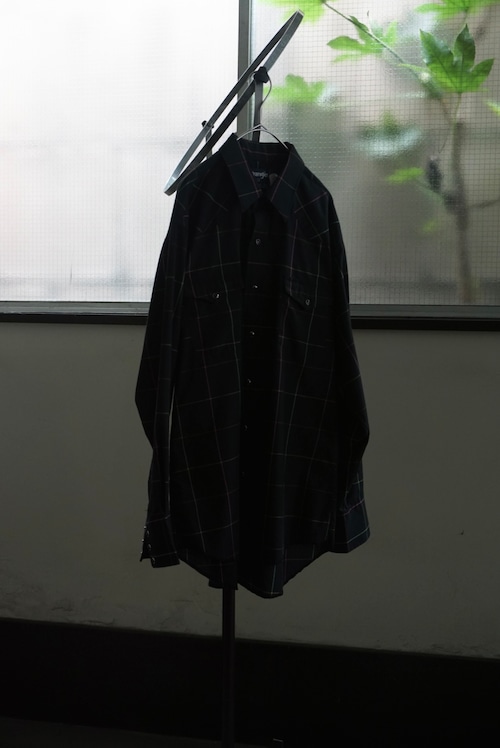 Wrangler multicolor check western shirt