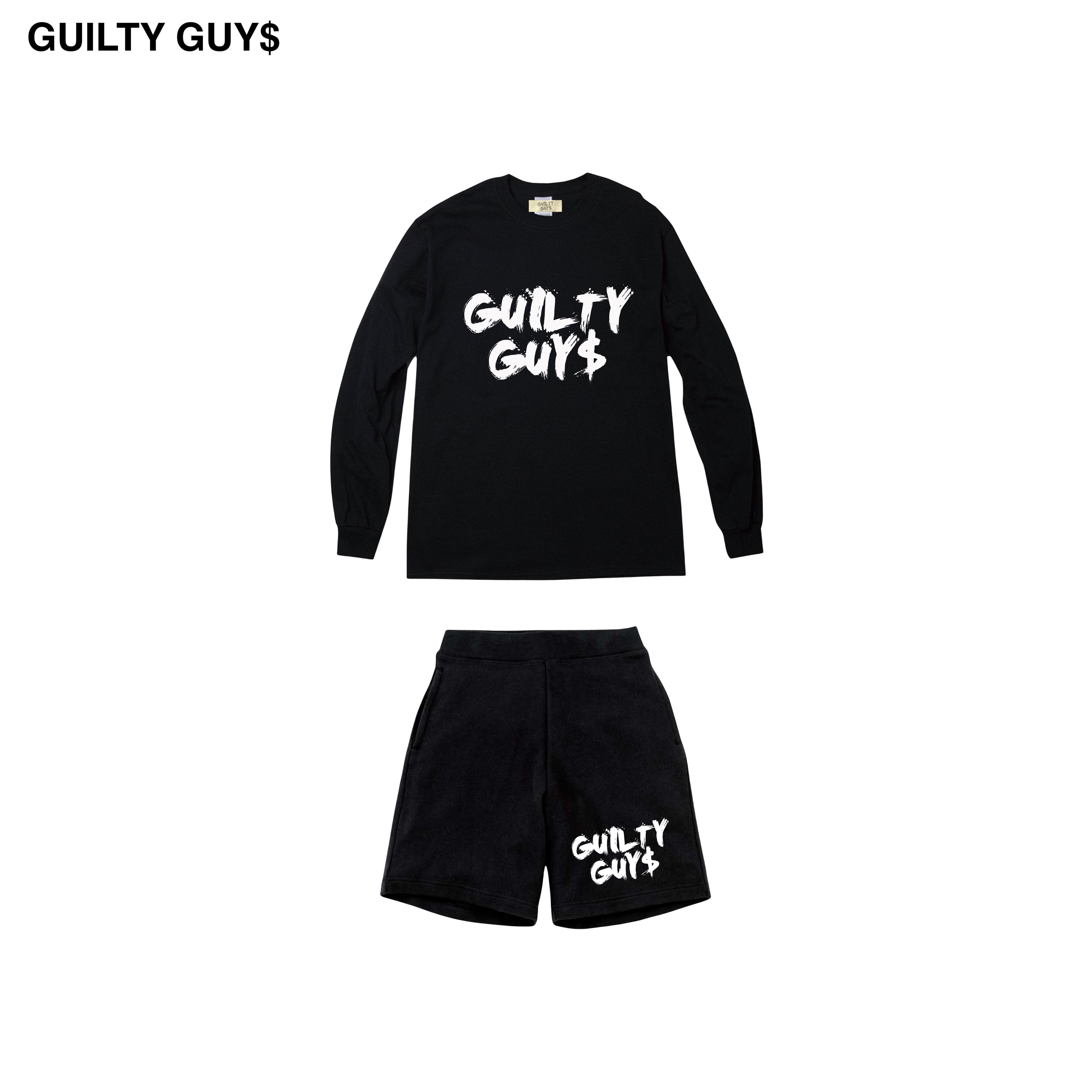 Guilty guys セットアップ Blue 値下げ交渉あり-