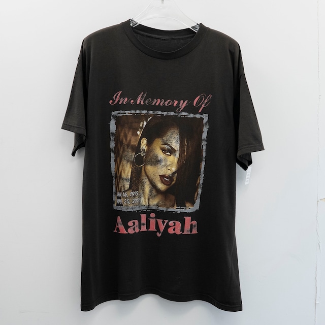 Aaliyah " Try Again Rap " Cut Tag Fits XL 【A6-371】
