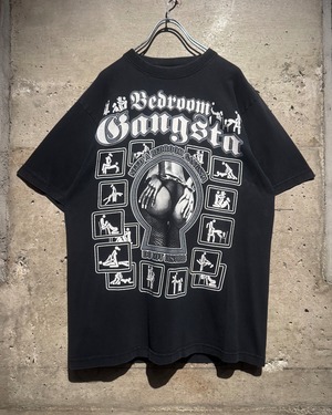 【Caka】“Bedroom room Gangsta” Special Graphic Vintage T-Shirt