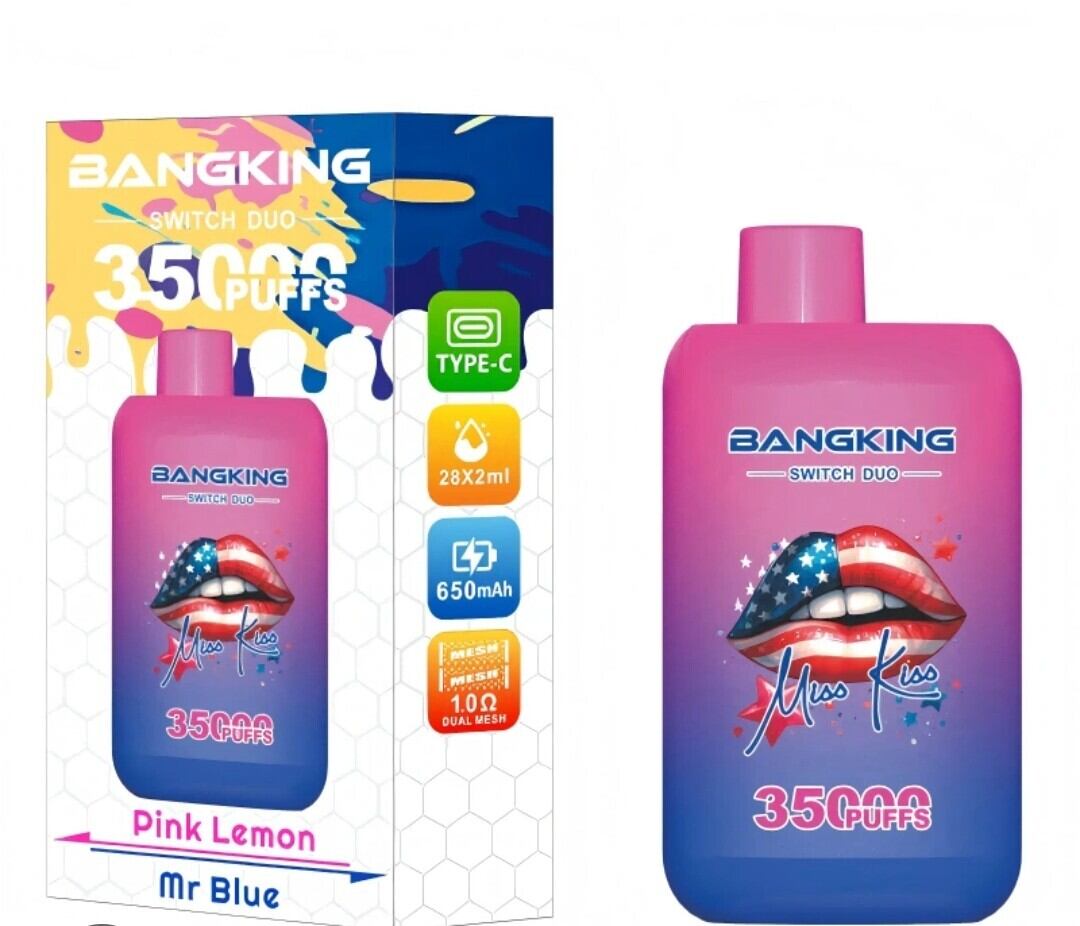 BANG KING 35000 《PinkLemon、MrBlue》 | vapeshopkina@nicopuff